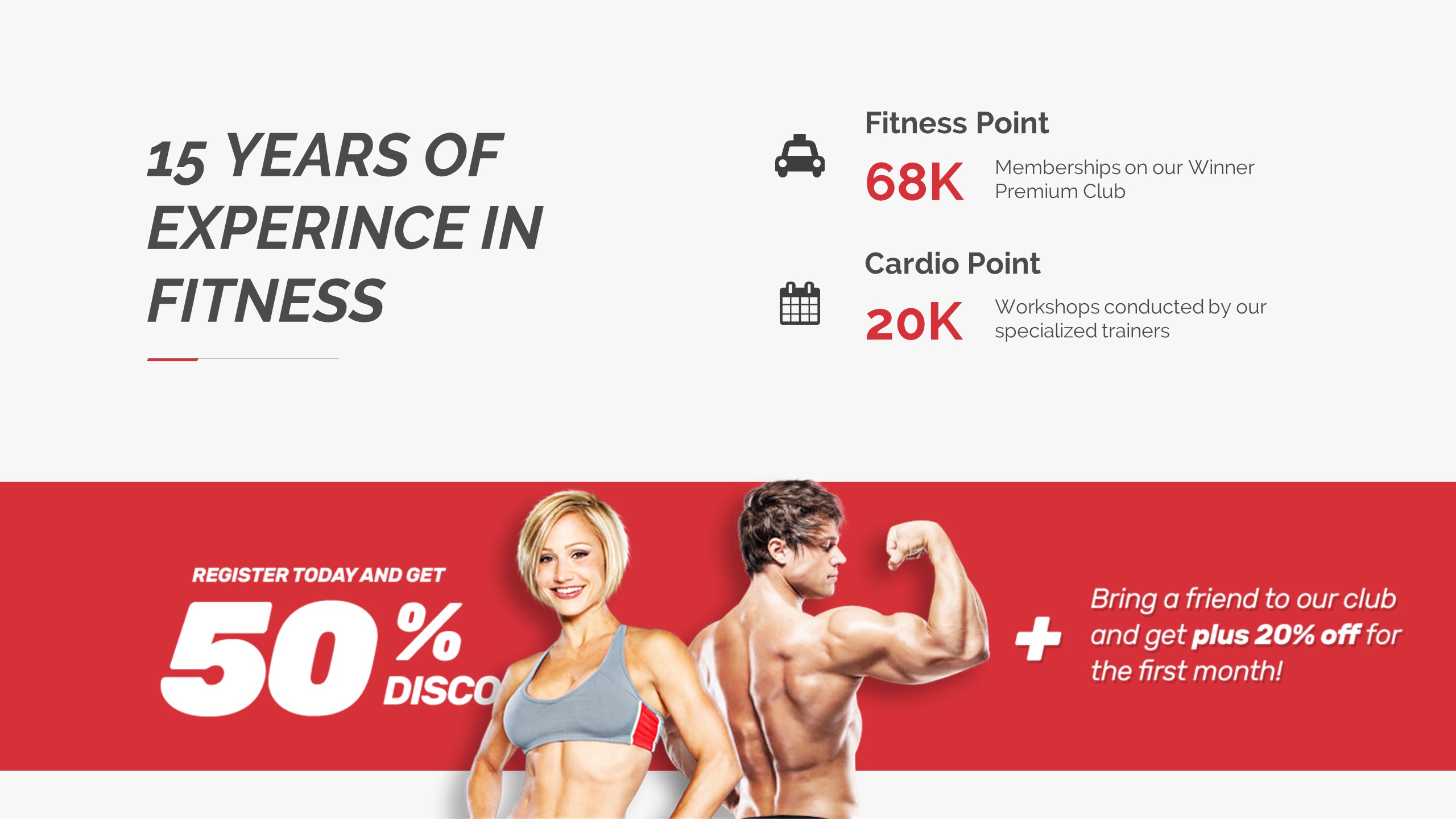 X Sport Gym and Fitness Keynote Template, Presentation Templates